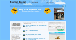 Desktop Screenshot of budgettravelwarehouse.com